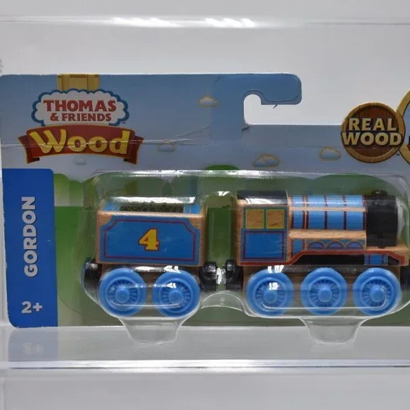 Thomas & Friends Wooden Railway Gordon & Tender Train Tank Real Wood 2017 - Picture 1 of 11